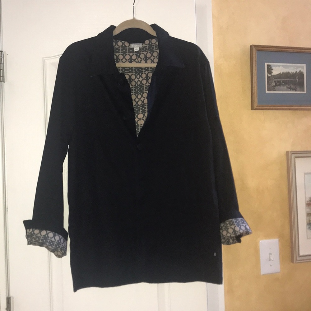 Organic cotton and bamboo unisex jacket